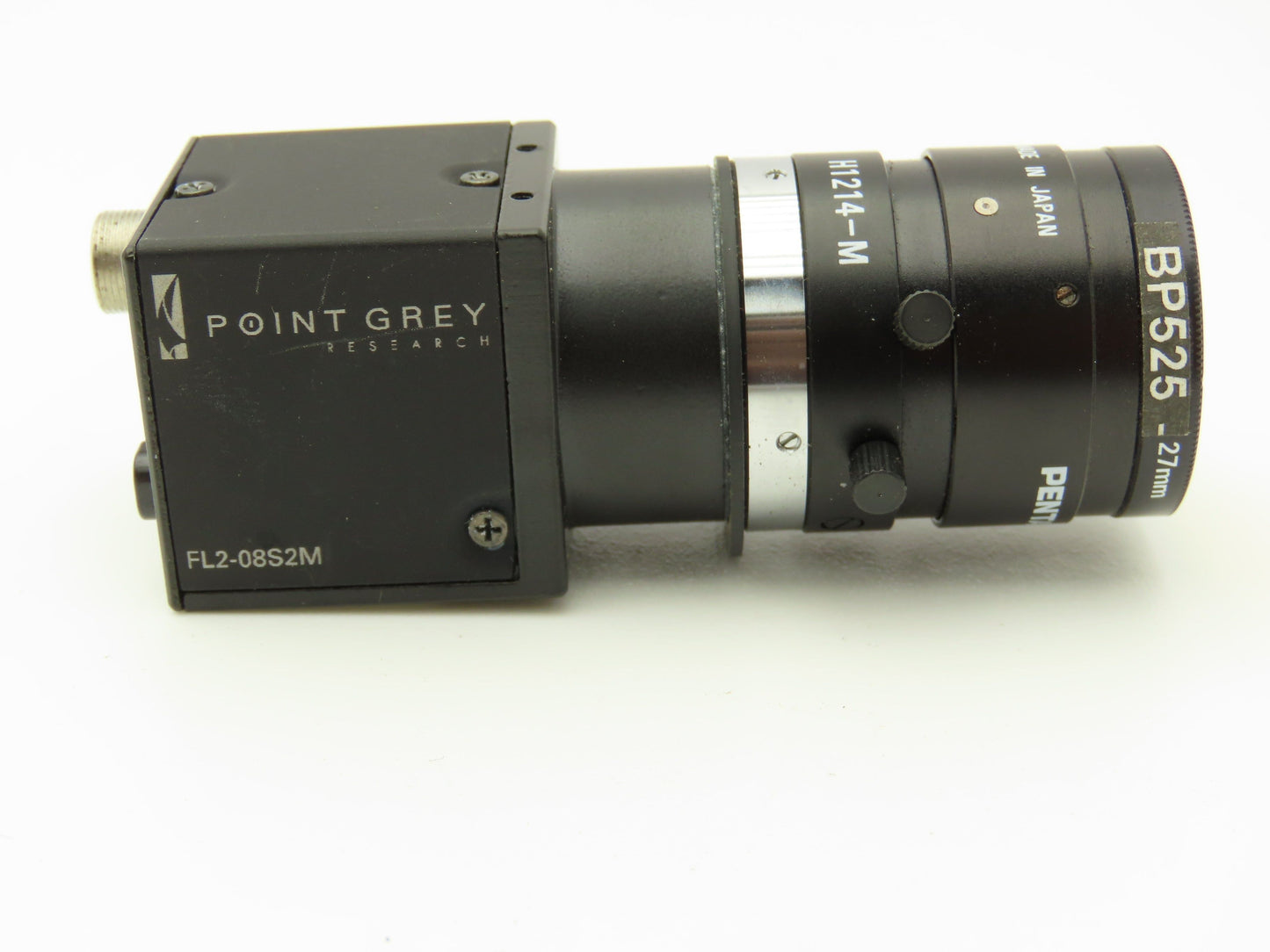 Point Grey Flea2 FL2-08S2M Digital Firewire Camera IEEE-1394 0.8Mp w/12mm Lens