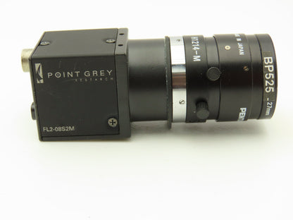 Point Grey Flea2 FL2-08S2M Digital Firewire Camera IEEE-1394 0.8Mp w/12mm Lens