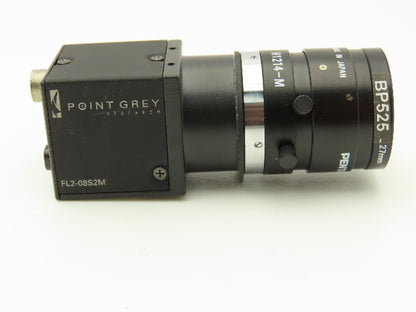 Point Grey Flea2 FL2-08S2M Digital Firewire Camera IEEE-1394 0.8Mp w/12mm Lens