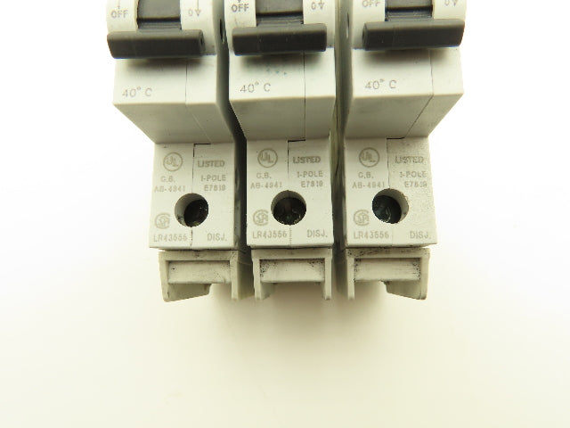 Cutler Hammer WMTC1010 1-Pole 10A Circuit Breaker Lot of 3