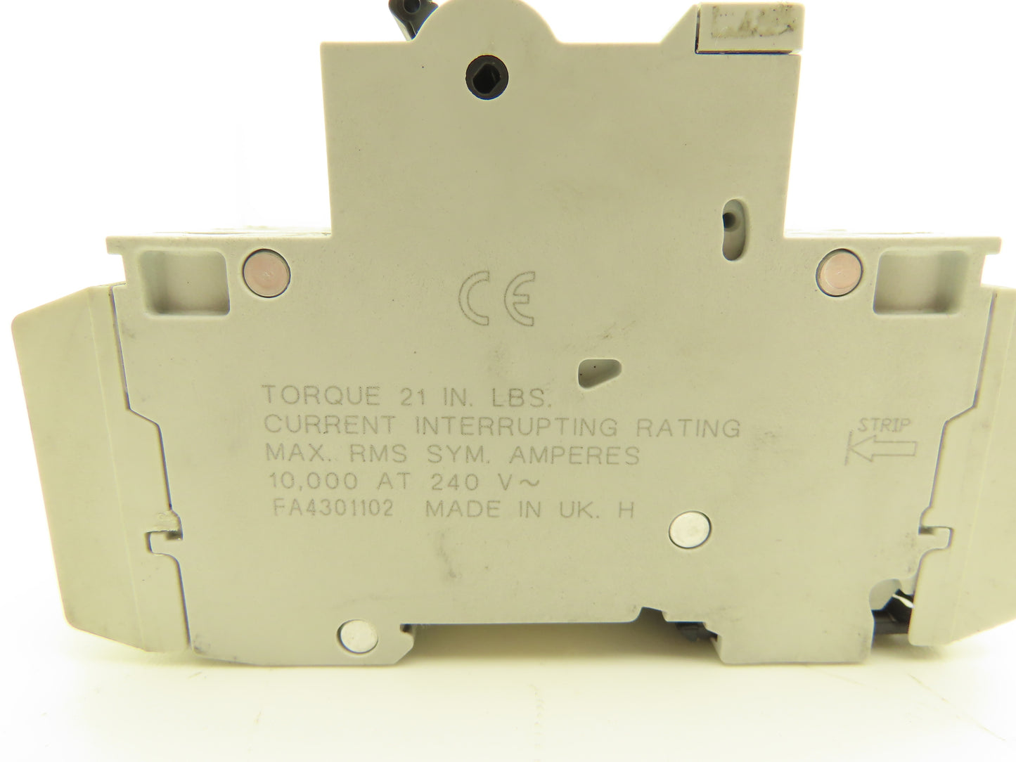 Cutler Hammer WMTC1010 1-Pole 10A Circuit Breaker Lot of 3