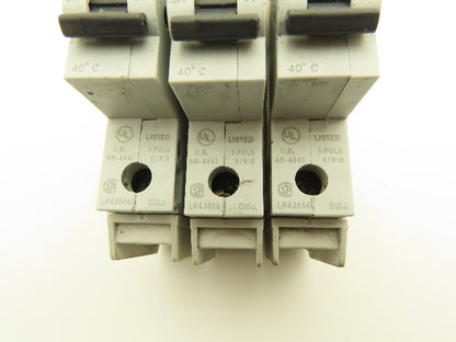 Cutler Hammer WMTC1013 1-Pole 13A Circuit Breaker Lot of 3