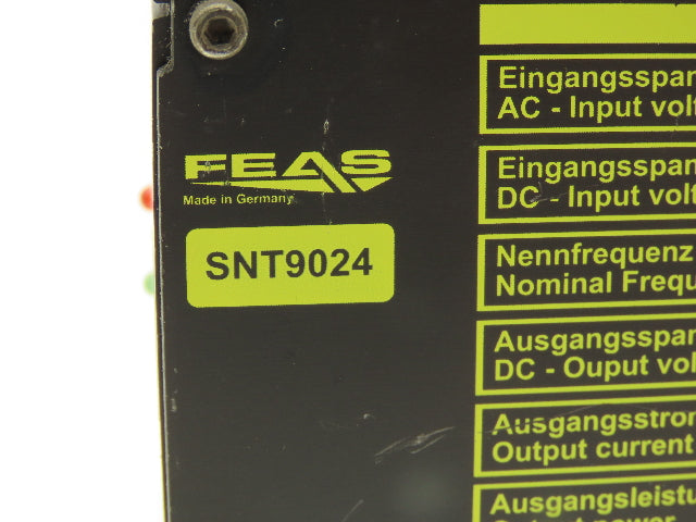 FEAS SNT9024 Switch Mode DC Power Supply 5A 120W 24VDC Output
