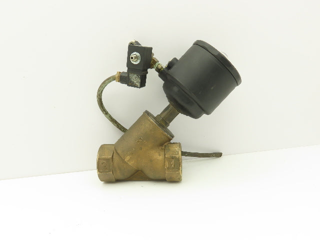 Granzow PABR-50/90FSO Bronze Solenoid Valve 2-Way 2"NPT 120V Normally Closed