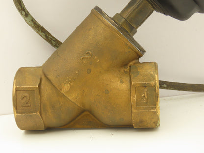 Granzow PABR-50/90FSO Bronze Solenoid Valve 2-Way 2"NPT 120V Normally Closed