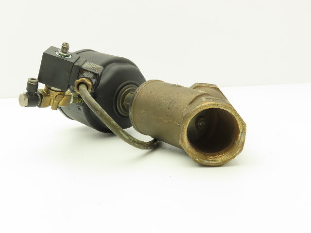 Granzow PABR-50/90FSO Bronze Solenoid Valve 2-Way 2"NPT 120V Normally Closed