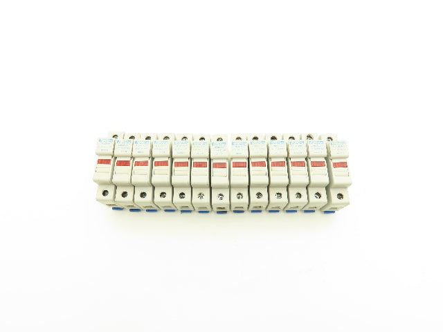 Ferraz Shawmut USCC31I Ultrasafe 1-Pole Class CC Fuse Holder 30A Lot of 13