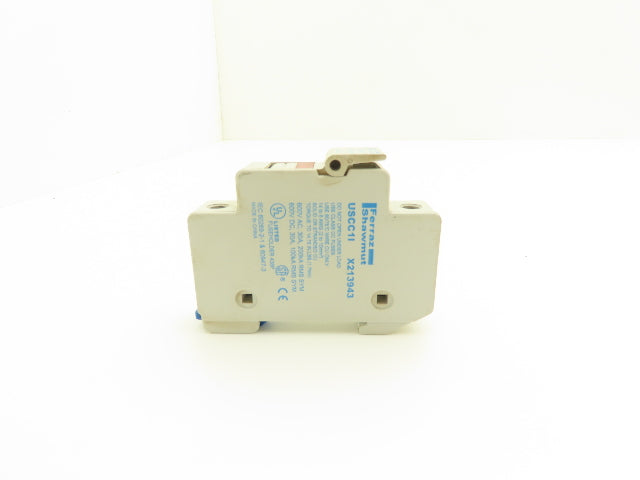 Ferraz Shawmut USCC31I Ultrasafe 1-Pole Class CC Fuse Holder 30A Lot of 13