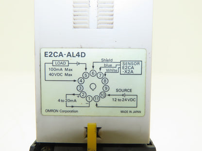 Omron E2CA-AL4D Proximity Sensor Amplifier Socket Base