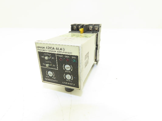 Omron E2CA-AL4D Proximity Sensor Amplifier Socket Base