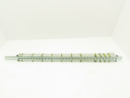 ABB Entrelec Mixed Size Terminal DIN Rail 2-Pole Lot of 117