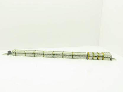 ABB Entrelec Mixed Size Terminal DIN Rail 2-Pole Lot of 117