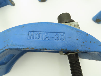 Hongtai Hota-30 Heavy Duty Mold Hold Down Clamp Injection Molding 4x10" Lot of 6