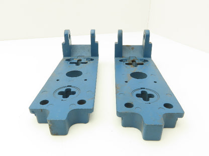 Demag 83729433 DK10 Electric Hoist Chain Guide Base Plate  Lot of 2