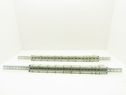 ABB Entrelec Mixed Size Terminal DIN Rails 2-Pole Lot of 165