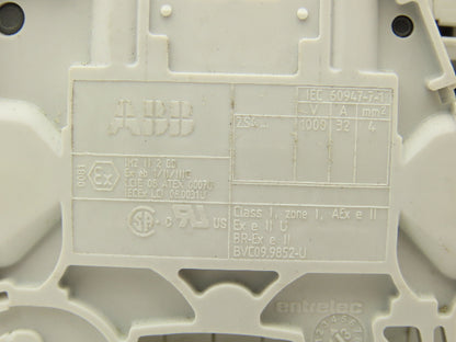 ABB Entrelec Mixed Size Terminal DIN Rails 2-Pole Lot of 165