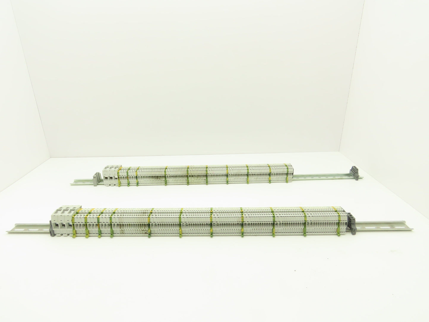 ABB Entrelec Mixed Size Terminal DIN Rails 2-Pole Lot of 165