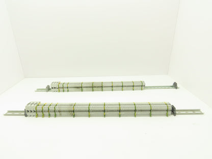 ABB Entrelec Mixed Size Terminal DIN Rails 2-Pole Lot of 165