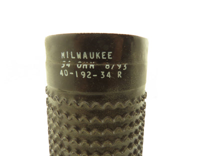 Milwaukee 40-192-34 Wirewound Ceramic Tube Resistor 34 Ohms 2.5" x 12"  Lot of 2