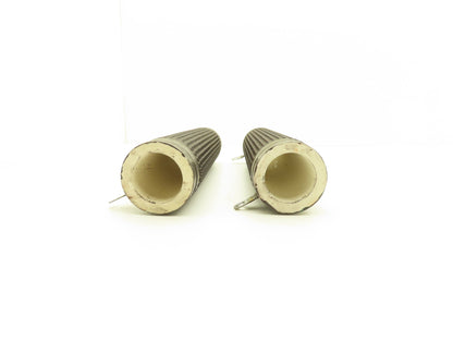 Milwaukee 40-192-34 Wirewound Ceramic Tube Resistor 34 Ohms 2.5" x 12"  Lot of 2