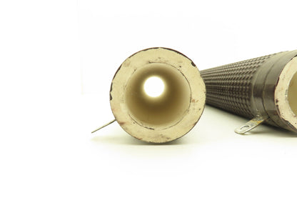 Milwaukee 40-192-34 Wirewound Ceramic Tube Resistor 34 Ohms 2.5" x 12"  Lot of 2