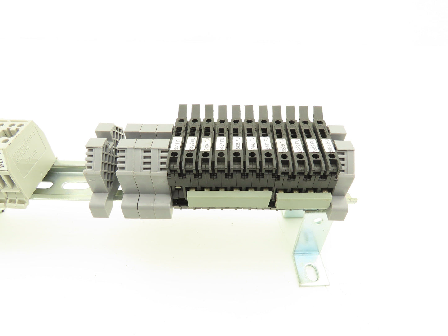 Sprecher+Schuh V7-W3 2.5mm² Terminals Fuse Holders DIN Rails 2-Pole Lot of 218