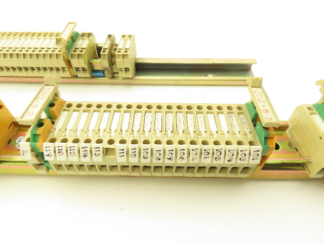 Klippon SAK R 10A Fuse Holders DIN Rails Lot of 236