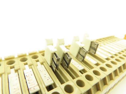 Klippon SAK R 10A Fuse Holders DIN Rails Lot of 236