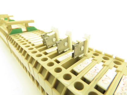 Klippon SAK R 10A Fuse Holders DIN Rails Lot of 236