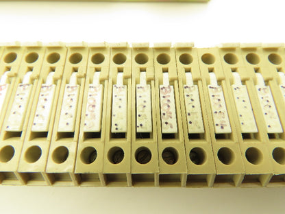 Klippon SAK R 10A Fuse Holders DIN Rails Lot of 383