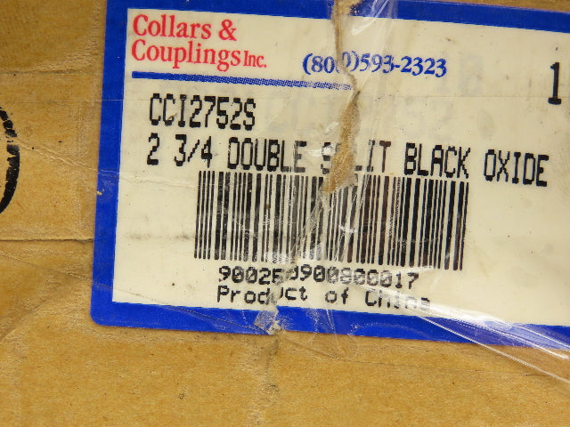 Collars & Couplings CCI2752S Split Shaft Collar 2-3/4" Black Oxide Lot of 5