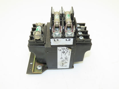 Hammond PTD100MQMJ-3 1PH 220-480 VAC Pri 110-120 VAC Sec Fuse Holder