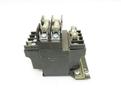 Hammond PTD100MQMJ-3 1PH 220-480 VAC Pri 110-120 VAC Sec Fuse Holder