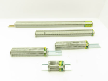 Allen Bradley 1492-W3 1492-WG4 Terminal DIN Rail 22-12AWG 2-Pole Lot of 296