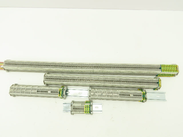Allen Bradley 1492-W3 1492-WG4 Terminal DIN Rail 22-12AWG 2-Pole Lot of 296
