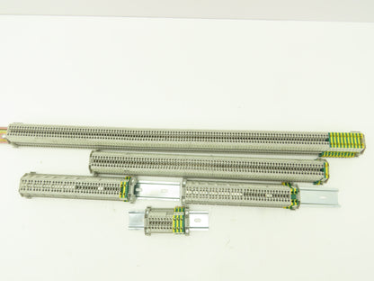 Allen Bradley 1492-W3 1492-WG4 Terminal DIN Rail 22-12AWG 2-Pole Lot of 296