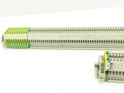 Allen Bradley 1492-W3 1492-WG4 Terminal DIN Rail 22-12AWG 2-Pole Lot of 296