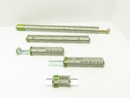 Allen Bradley 1492-W3 1492-WG4 Terminal DIN Rail 22-12AWG 2-Pole Lot of 296