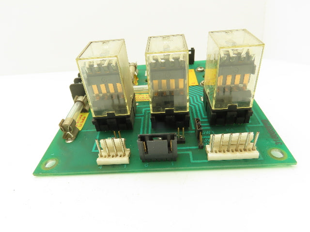 Anilam 901-175 PCB 801 Rev F Stop Relay Circuit Board