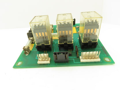Anilam 901-175 PCB 801 Rev F Stop Relay Circuit Board