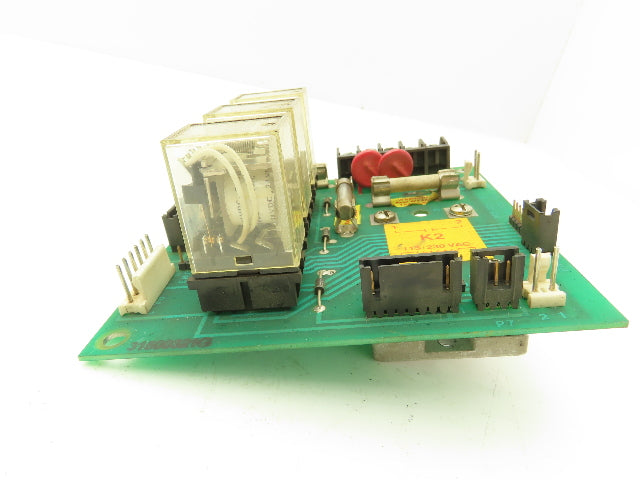 Anilam 901-175 PCB 801 Rev F Stop Relay Circuit Board