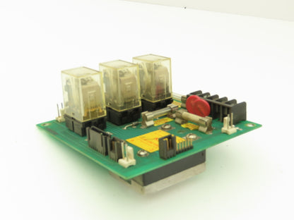 Anilam 901-175 PCB 801 Rev F Stop Relay Circuit Board