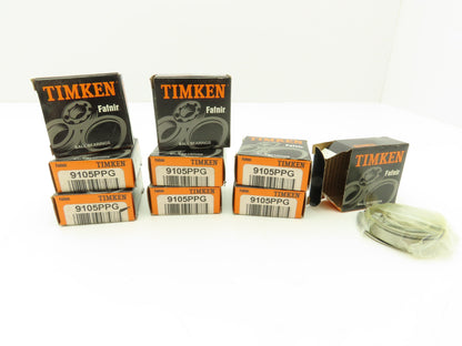 Timken 9105PPG Deep Groove Ball Bearing 25mm ID 47mm OD 12mm W Lot of 9