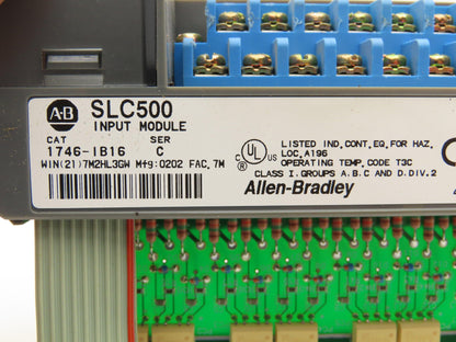 Allen Bradley 1746-IB16 SLC 500 Input Module Series C Lot of 6 Missing Door