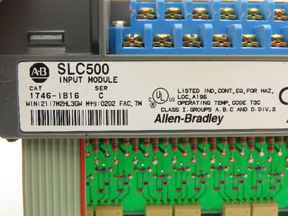 Allen Bradley 1746-IB16 SLC 500 Input Module Series C Lot of 6 Missing Door