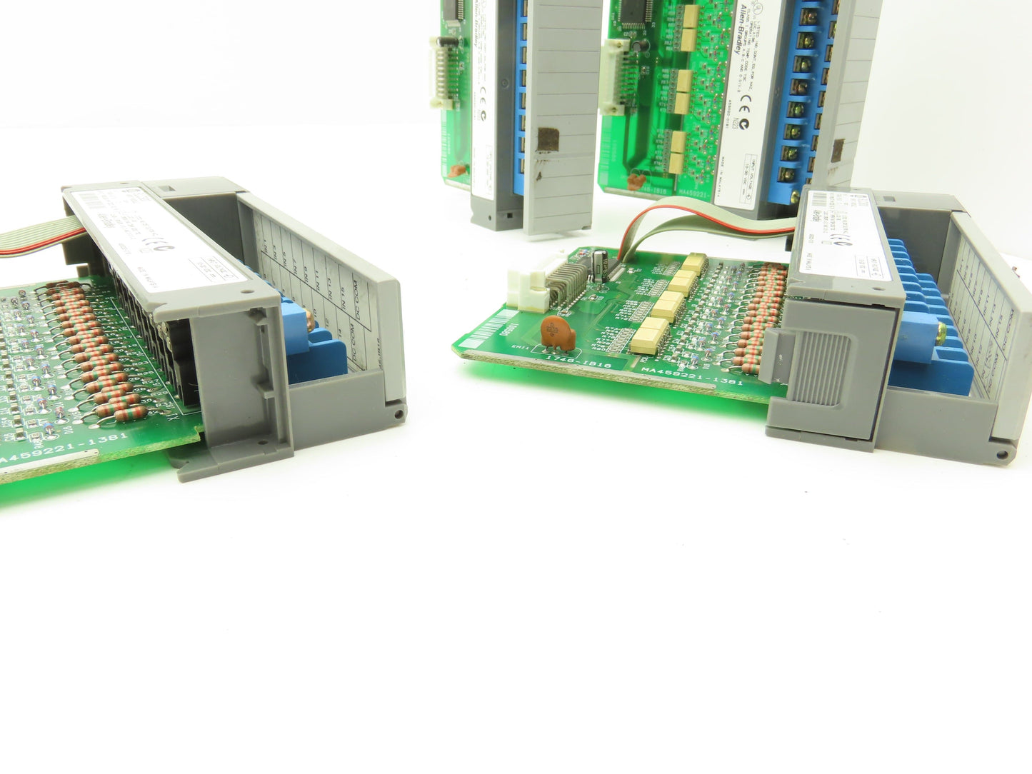 Allen Bradley 1746-IB16 SLC 500 Input Module Series C Lot of 6 Missing Door