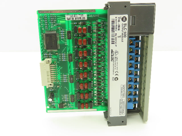 Allen Bradley 1746-OB16 SLC 500 Output Module Series D Missing Door Lot of 6