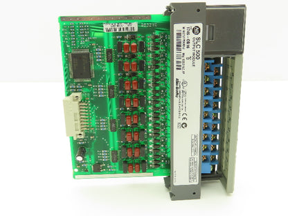 Allen Bradley 1746-OB16 SLC 500 Output Module Series D Missing Door Lot of 6