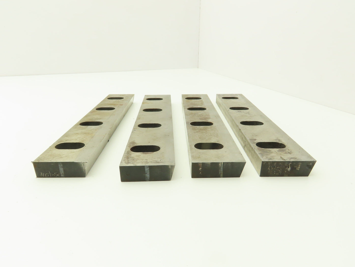 Zenith Cutter Chompers 10" Granulator Blade Knife Steel 4-Hole  Lot of 4