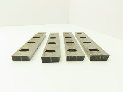 Zenith Cutter Chompers 10" Granulator Blade Knife Steel 4-Hole  Lot of 4